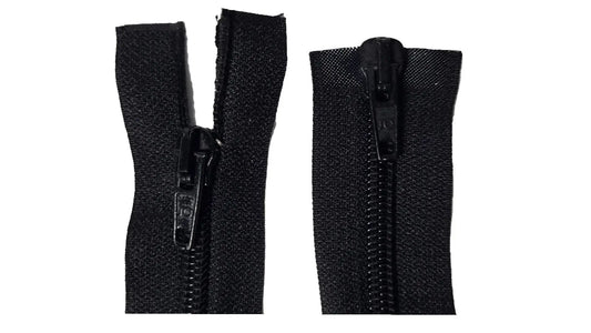 2 Wege Reißverschluss teilbar 55 cm-70 cm verschiedene Farben CSM-STOFFE