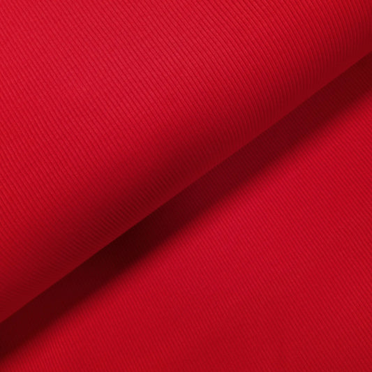 Bündchen gerippt rot extra breit CSM-STOFFE