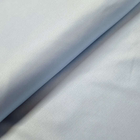 Baumwoll Stretch Satin hellblau CSM-STOFFE
