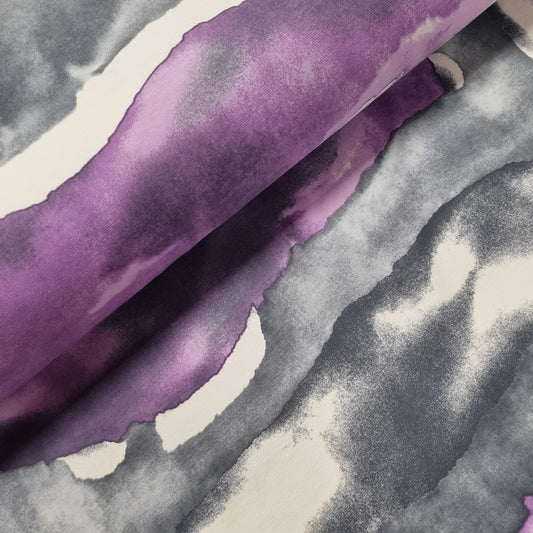 Baumwolljersey Aquarell Muster CSM-STOFFE