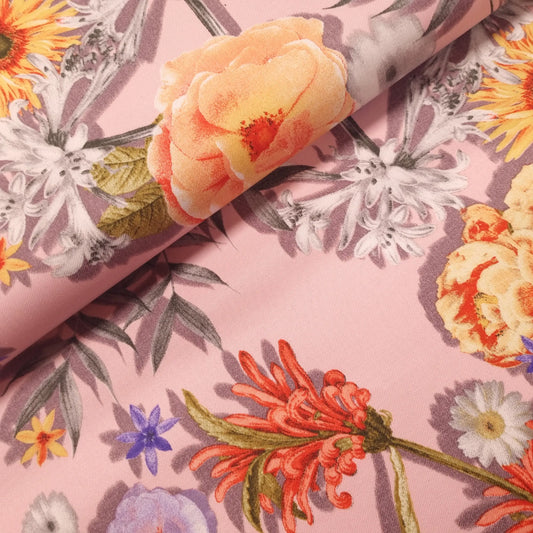 Baumwollkoeper mit Blumenmuster