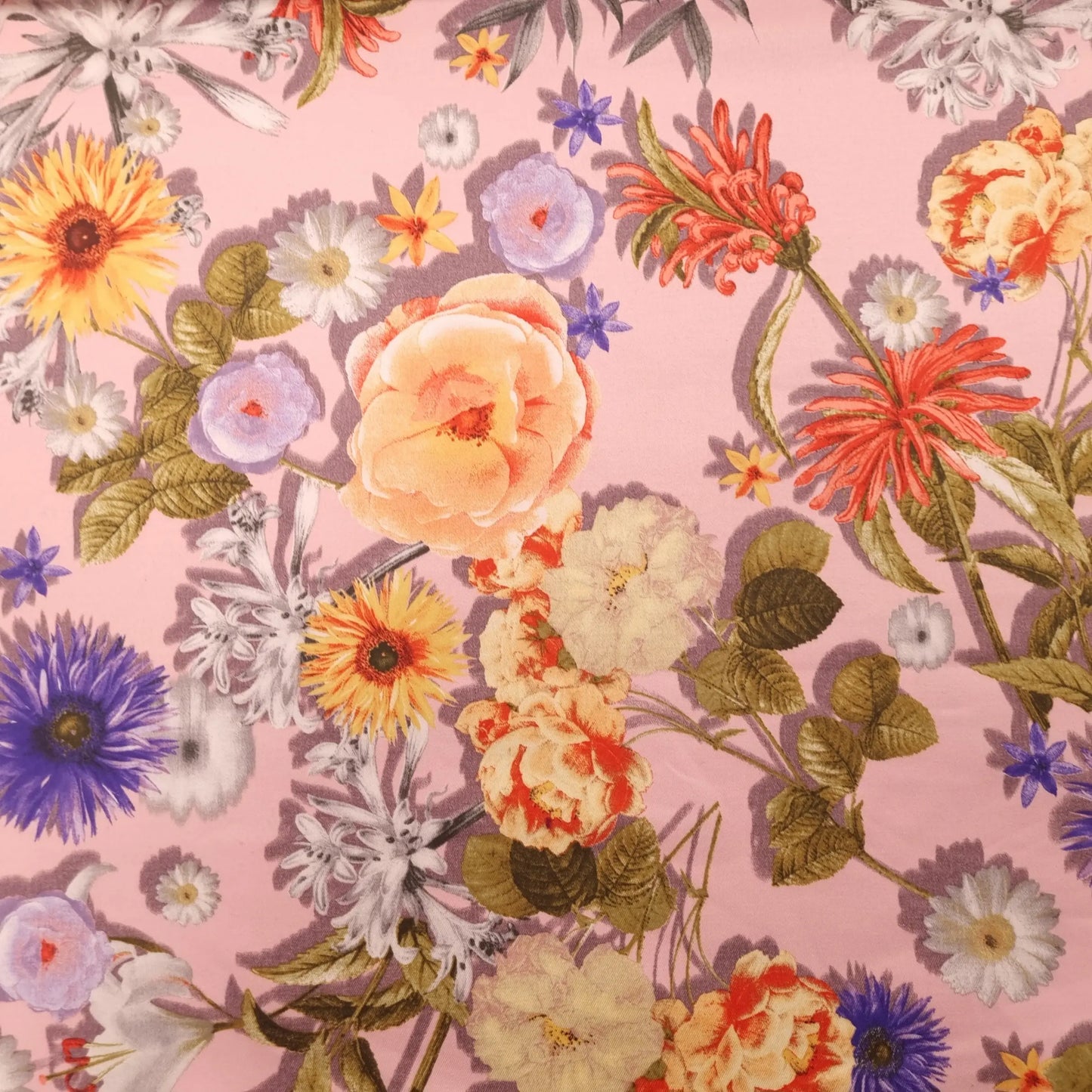 Baumwollkoeper mit Blumenmuster