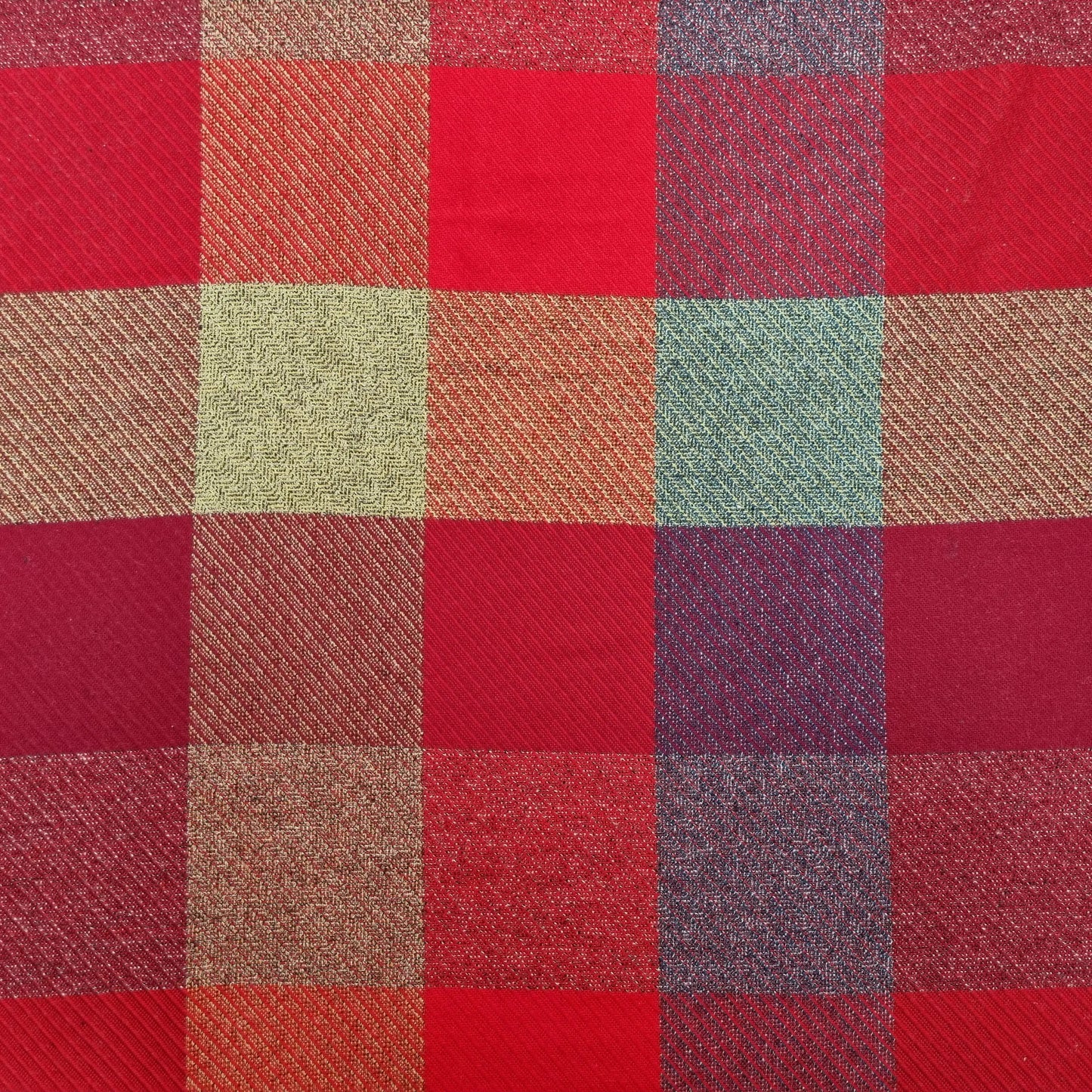 Baumwollstoff bunt kariert CSM-STOFFE