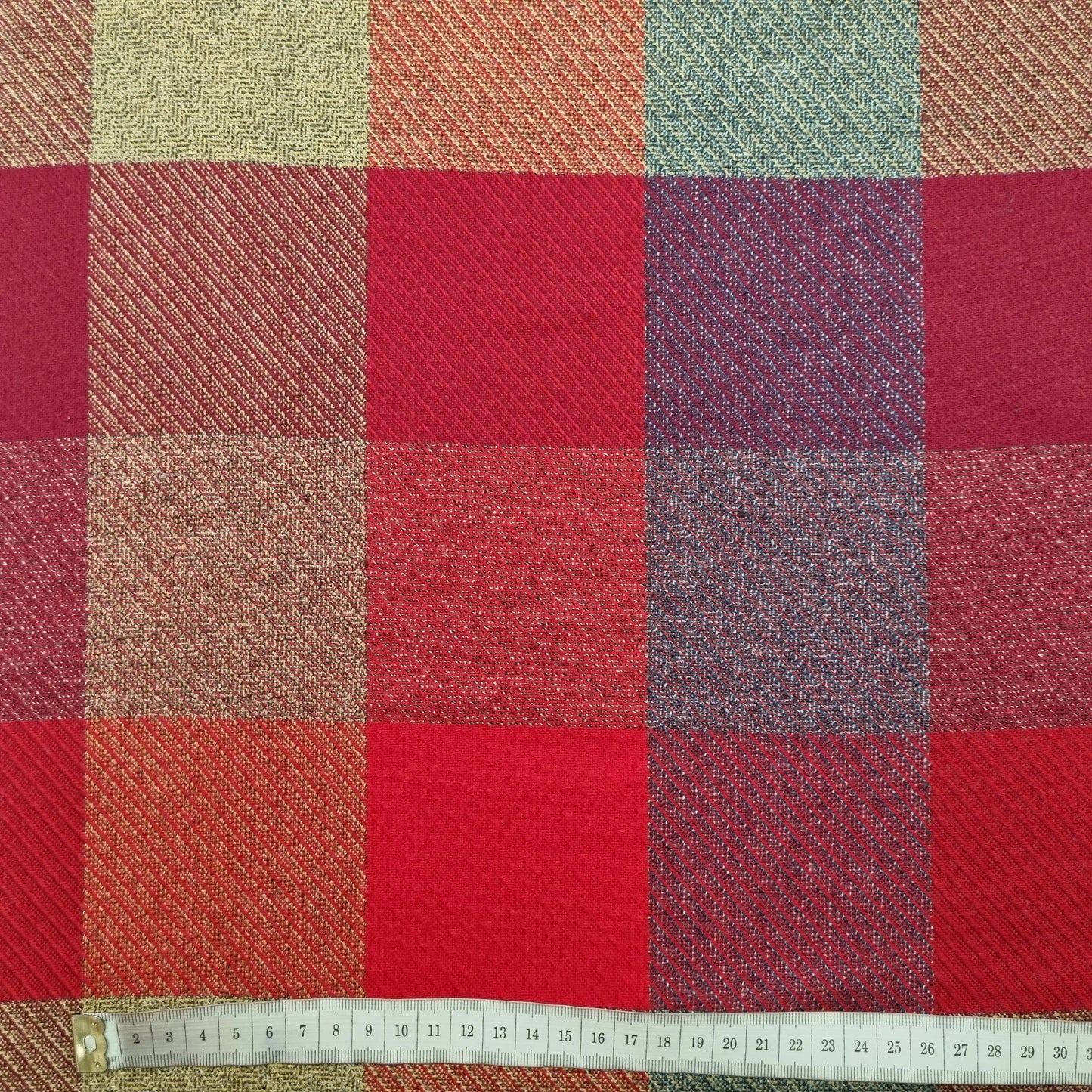 Baumwollstoff bunt kariert CSM-STOFFE