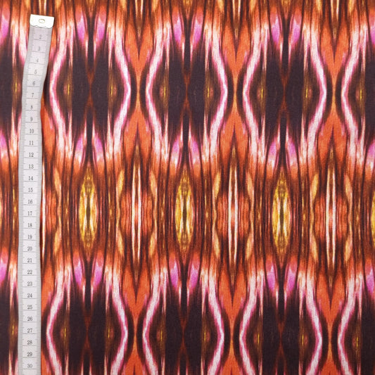 Baumwollstoff mit Stretch abstrakt CSM-STOFFE