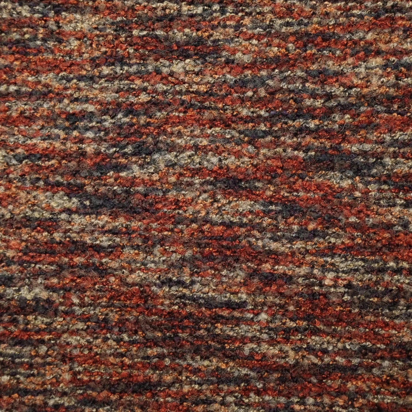 Boucle gestreift Erdtoene
