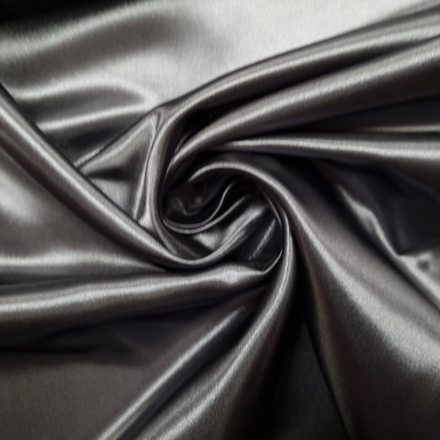 Satin dunkelgrau 210 cm