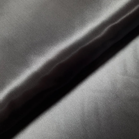 Satin dunkelgrau 210 cm