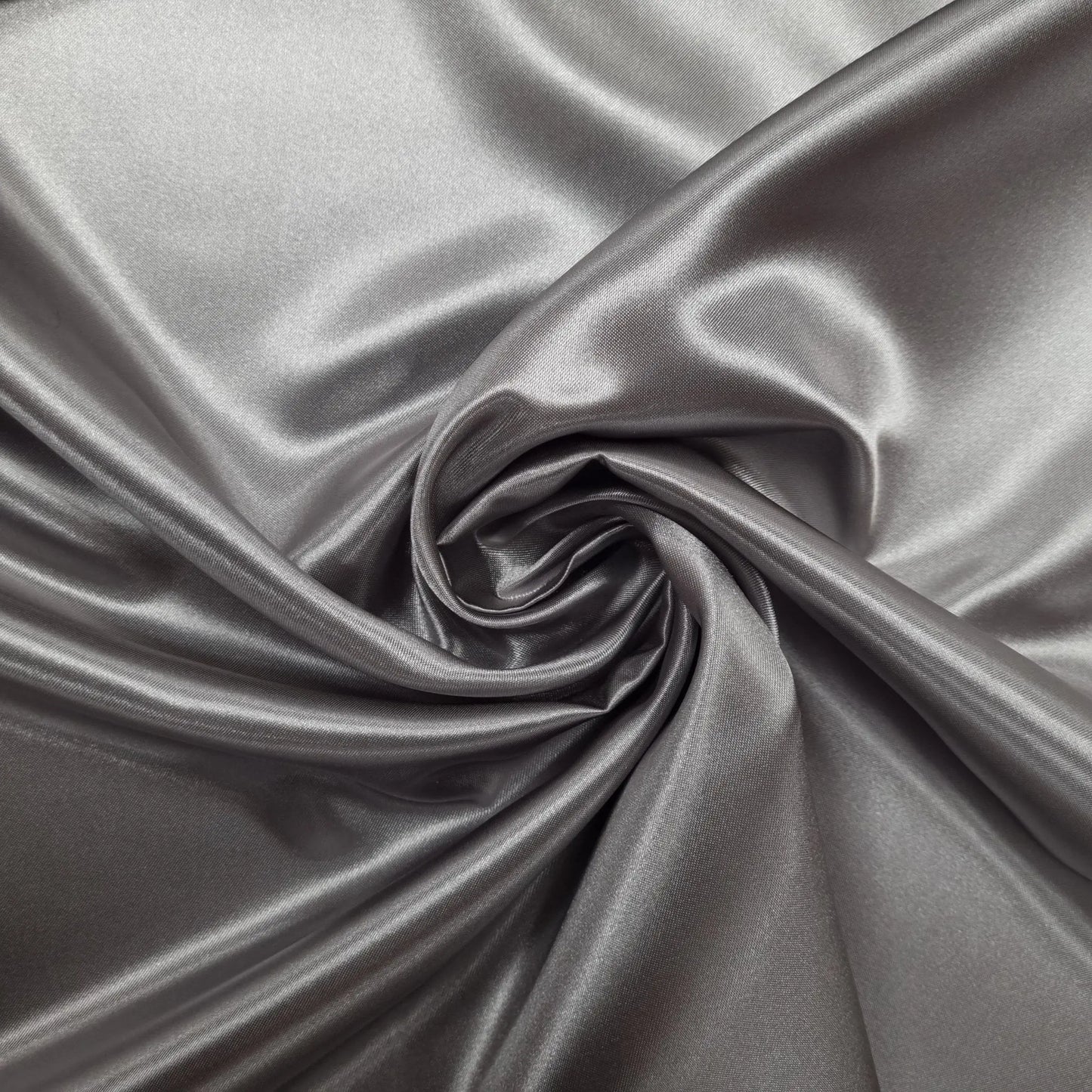 Deko Satin Grau 210 cm