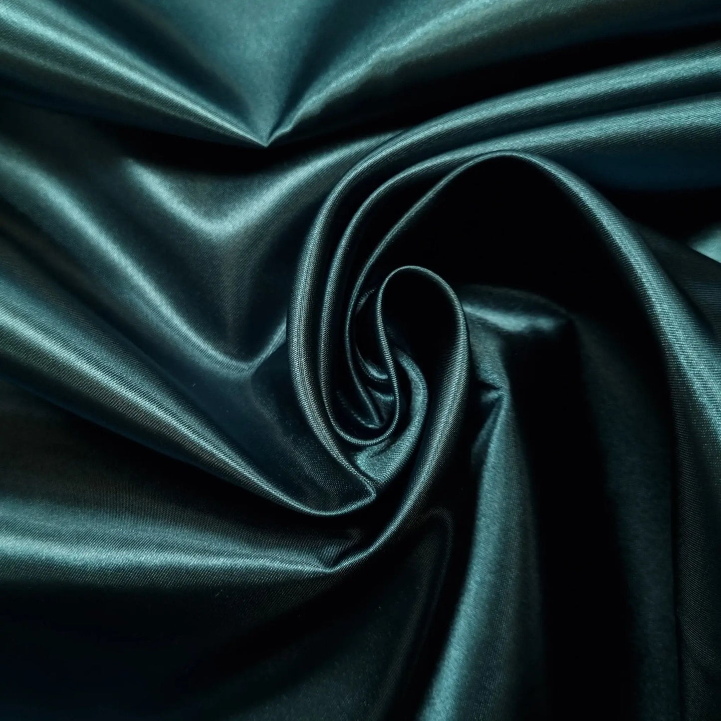 Satin Meergruen 210 cm