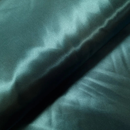 Satin Meergruen 210 cm