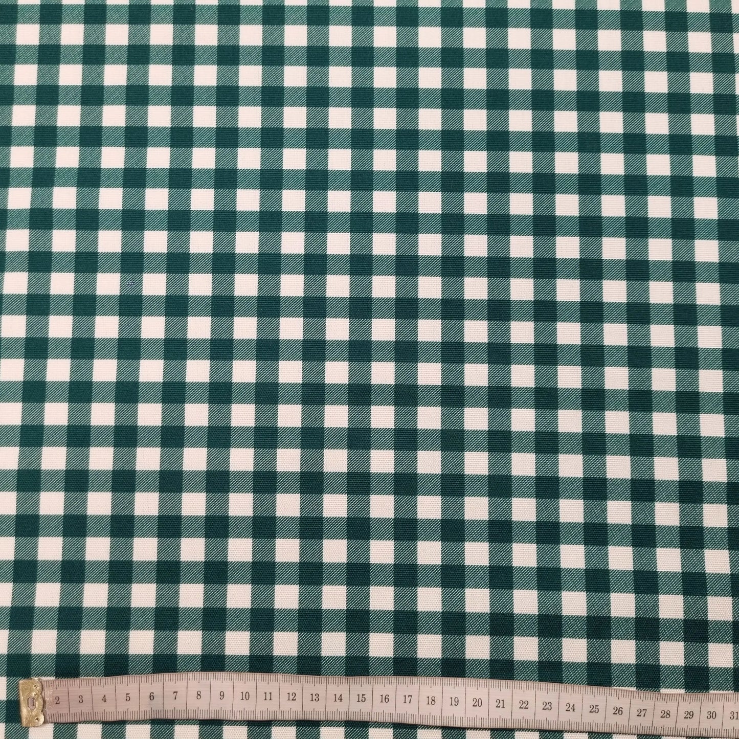 Dekostoff Vichykaro grün 320 cm breit CSM-STOFFE