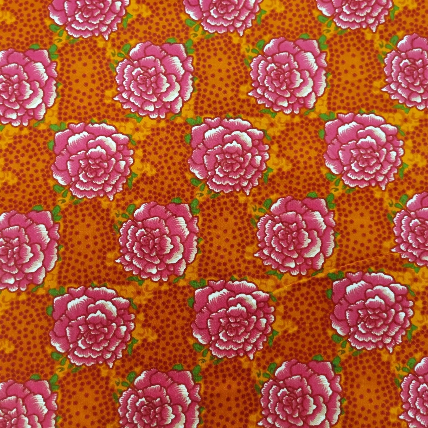 Cord mit Blumenmuster