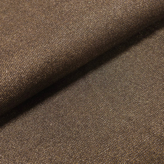 Glitzerstoff braun CSM-STOFFE