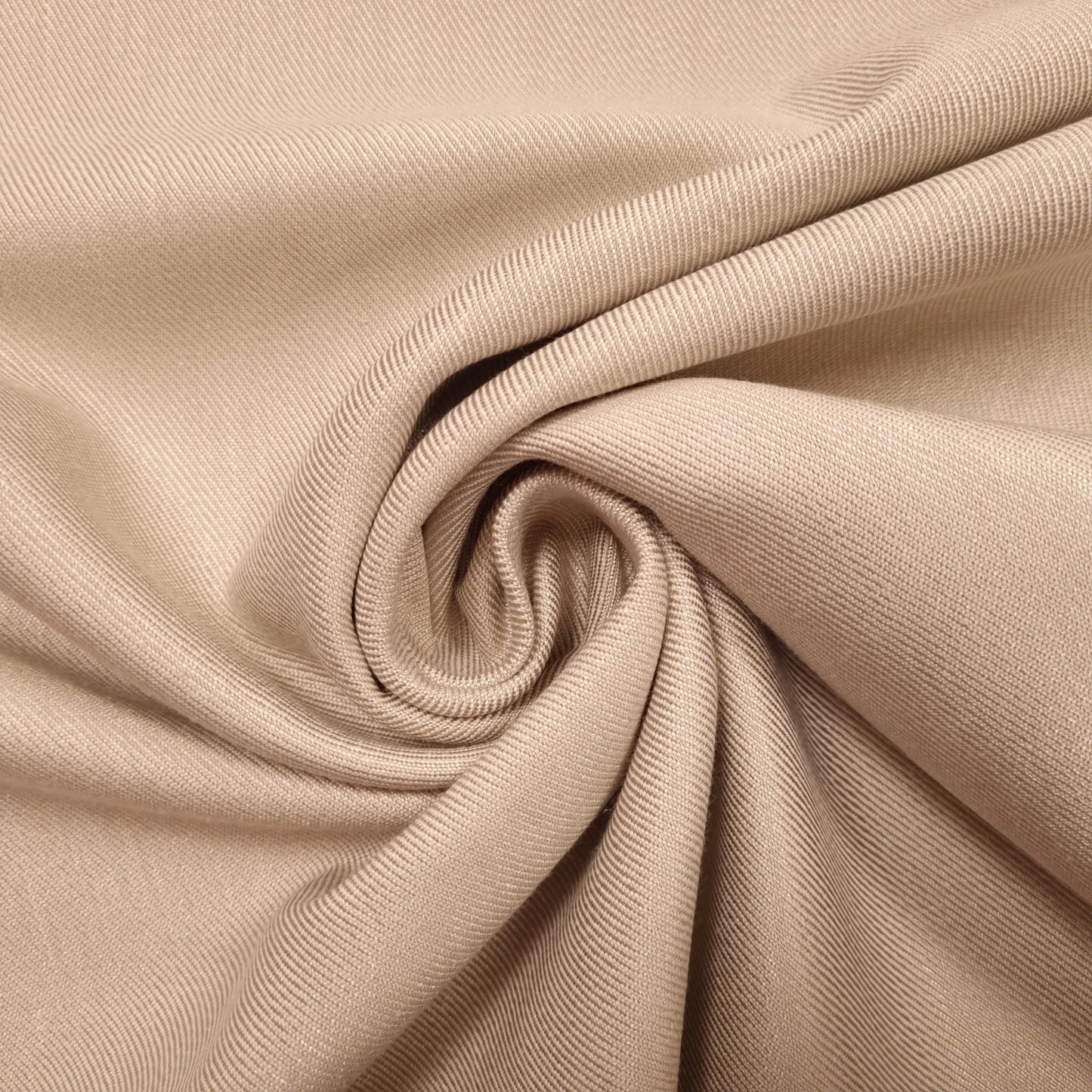 Jeansstoff shiny beige CSM-STOFFE