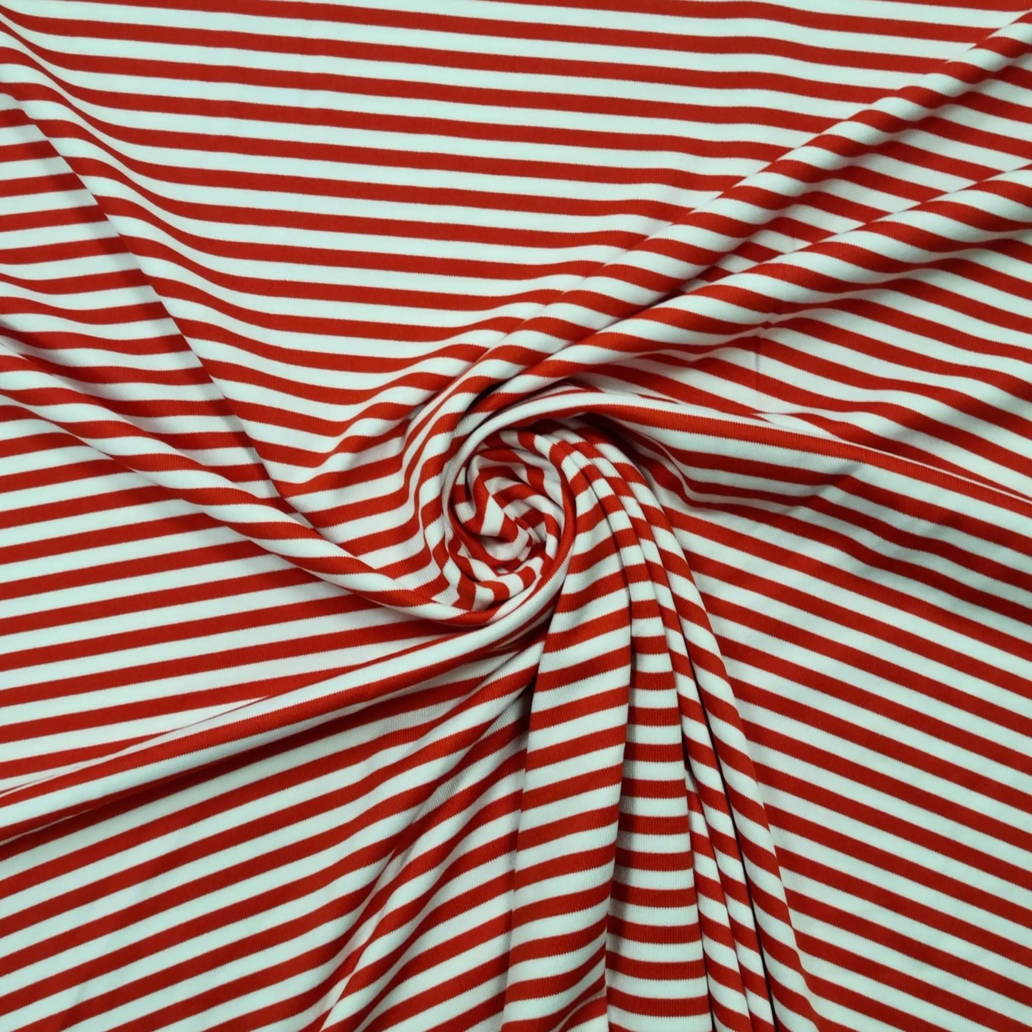 Jersey Stoff gestreift rot weiß CSM-STOFFE