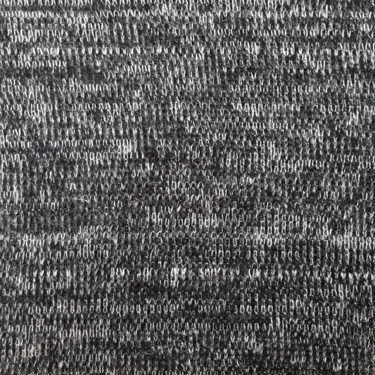 Leichter Strick schwarz weiss