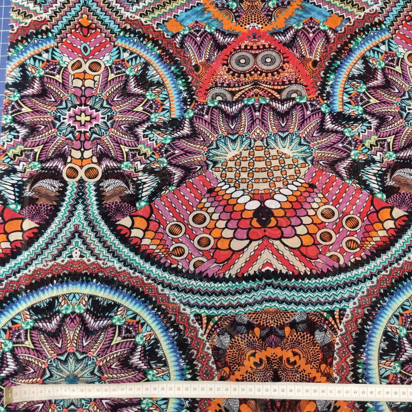 Mesh-Stoff Mandala CSM-STOFFE