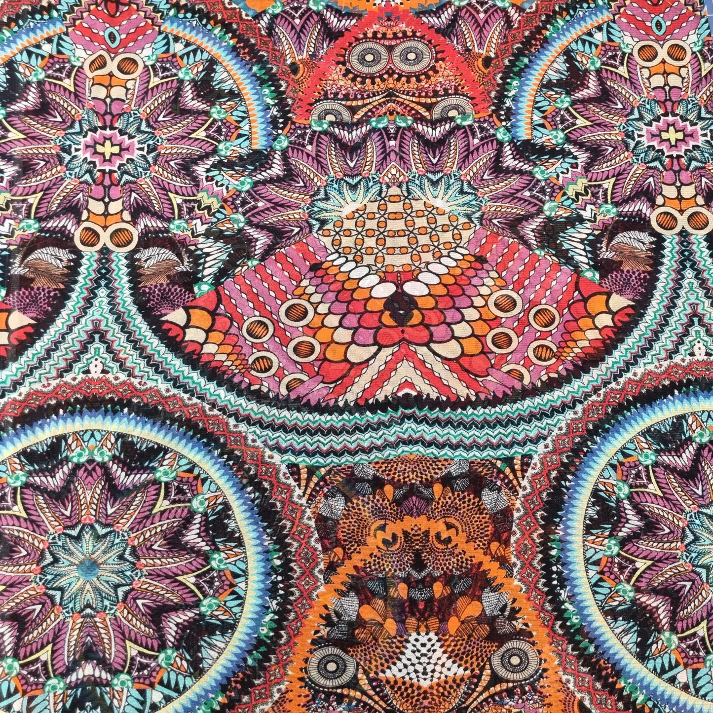 Mesh-Stoff Mandala CSM-STOFFE
