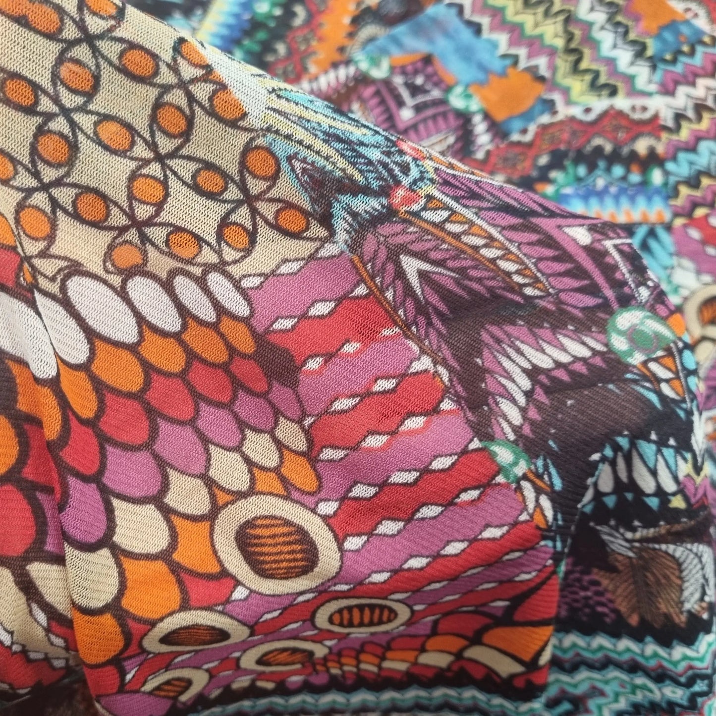Mesh-Stoff Mandala CSM-STOFFE