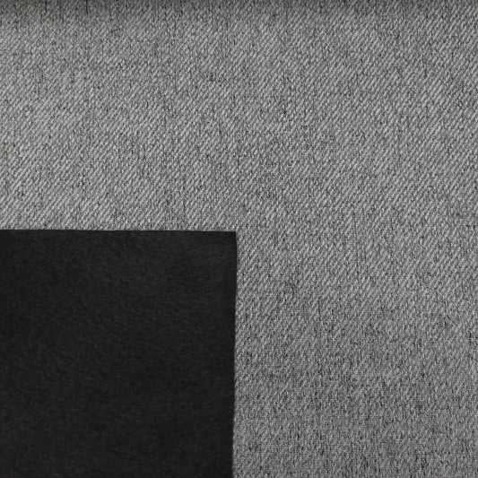 Möbelstoff Neve Grau CSM-STOFFE