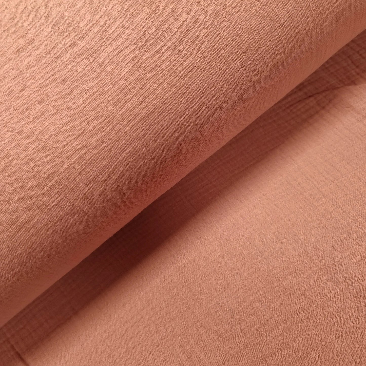 Musselin altrosa Double Gauze CSM-STOFFE