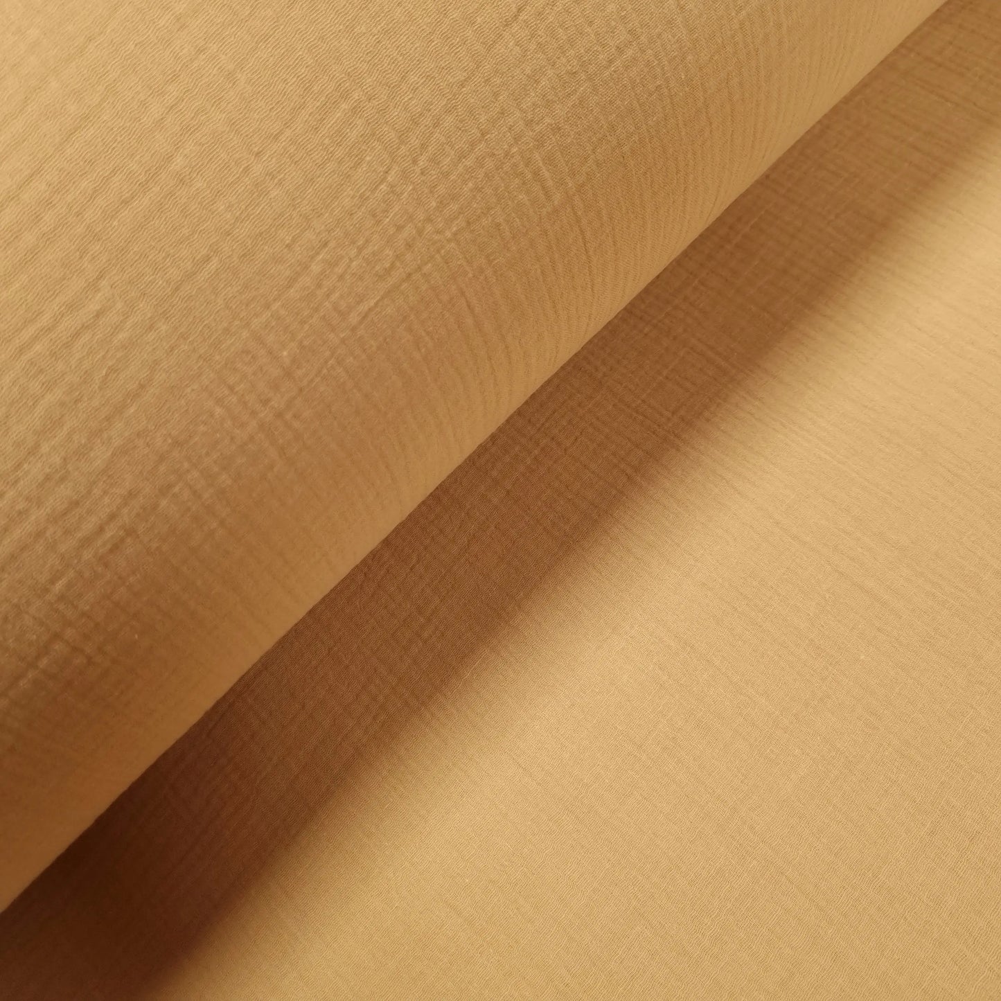 Musselin sandbeige Double Gauze CSM-STOFFE