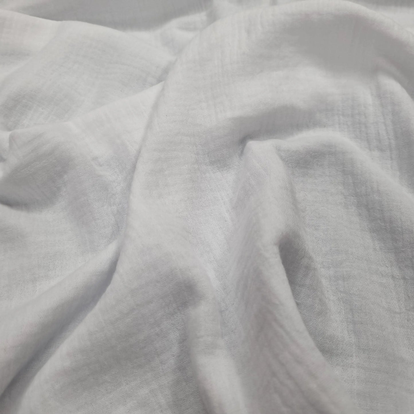 Musselin weiß double gauze