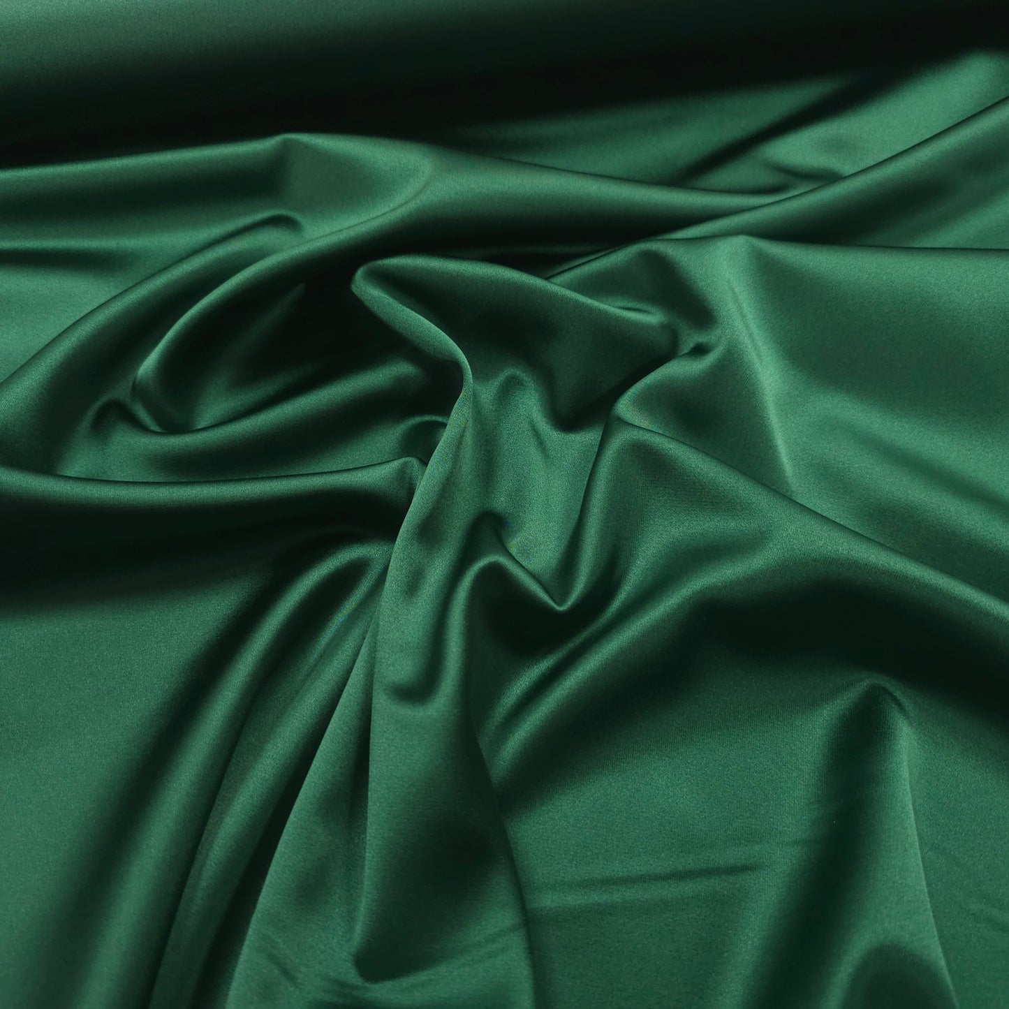 Premium Stretch Satin tannengrün CSM-STOFFE