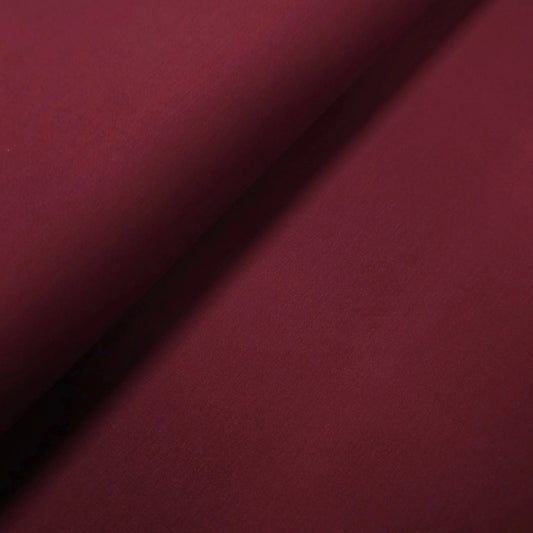 Romanit Jersey uni bordeaux CSM-STOFFE