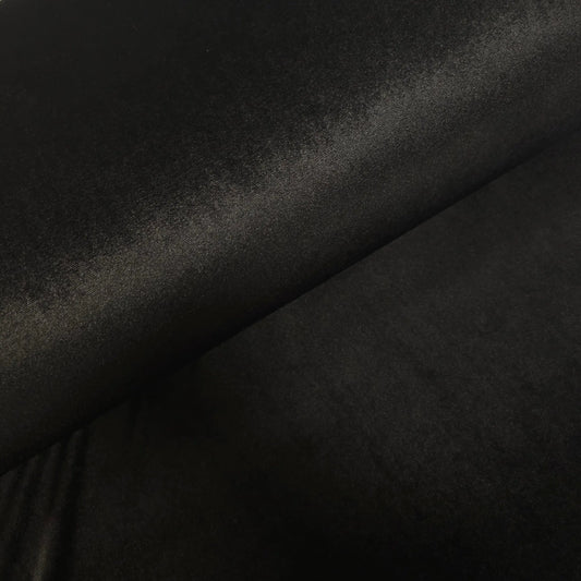 Stretch Samt Schwarz CSM-STOFFE