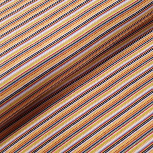 Strick Jersey gestreift mehrfarbig CSM-STOFFE