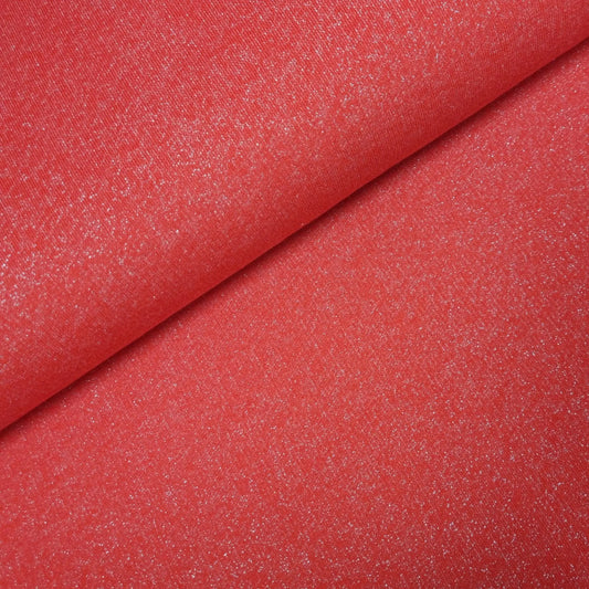 Sweatstoff rot Lurex