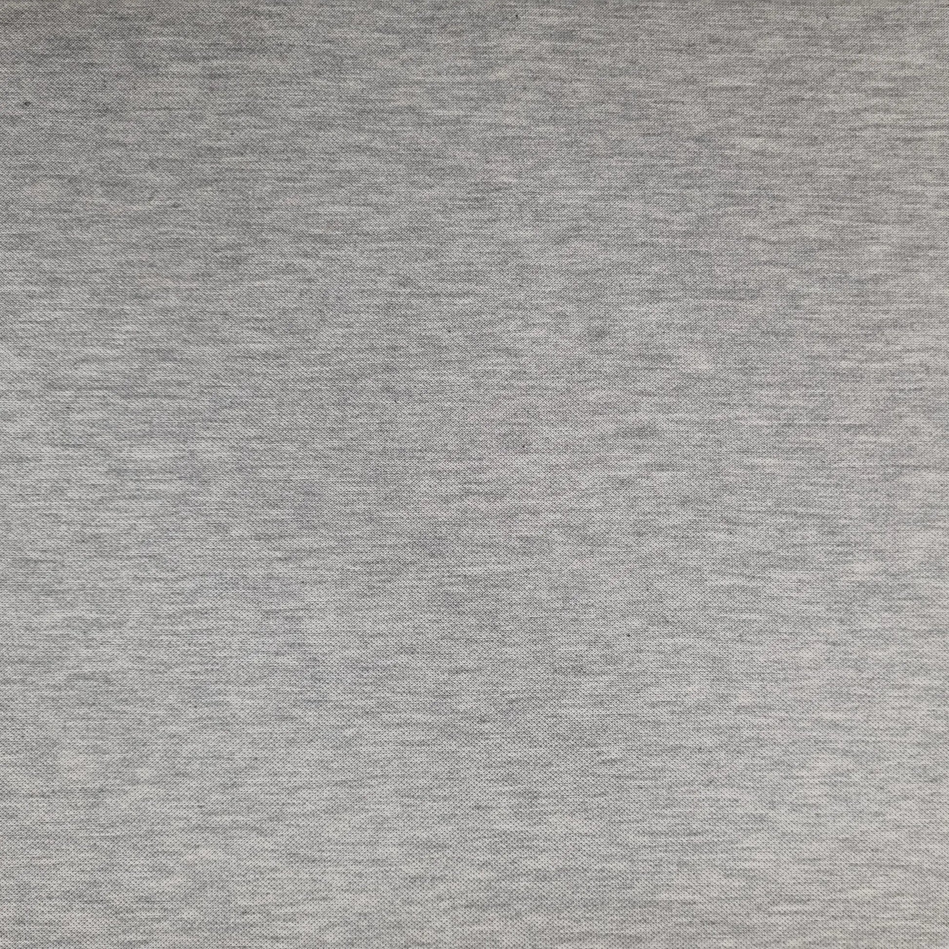 T-Shirt Stoff grau meliert Baumwolle XXL CSM-STOFFE