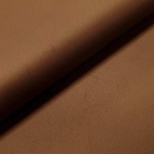 Velours Stoff braun CSM-STOFFE