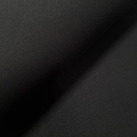 Viskosejersey uni schwarz CSM-STOFFE