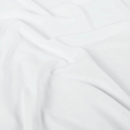 Viskosejersey uni weiß CSM-STOFFE