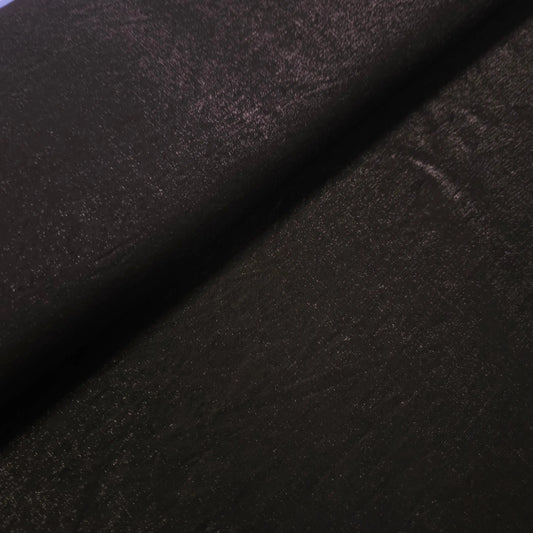 Viskosestoff Glänzend schwarz CSM-STOFFE
