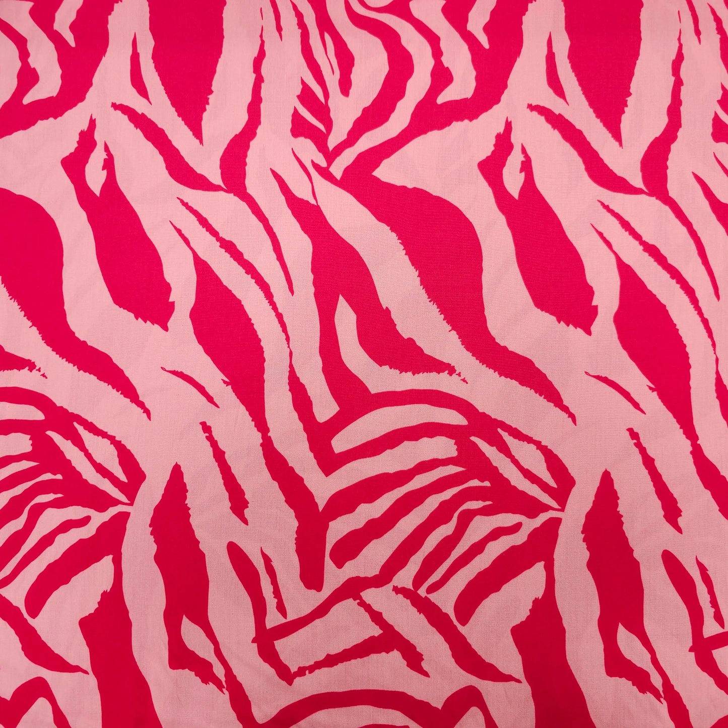 Viskosestoff Zebra Muster pink CSM-STOFFE