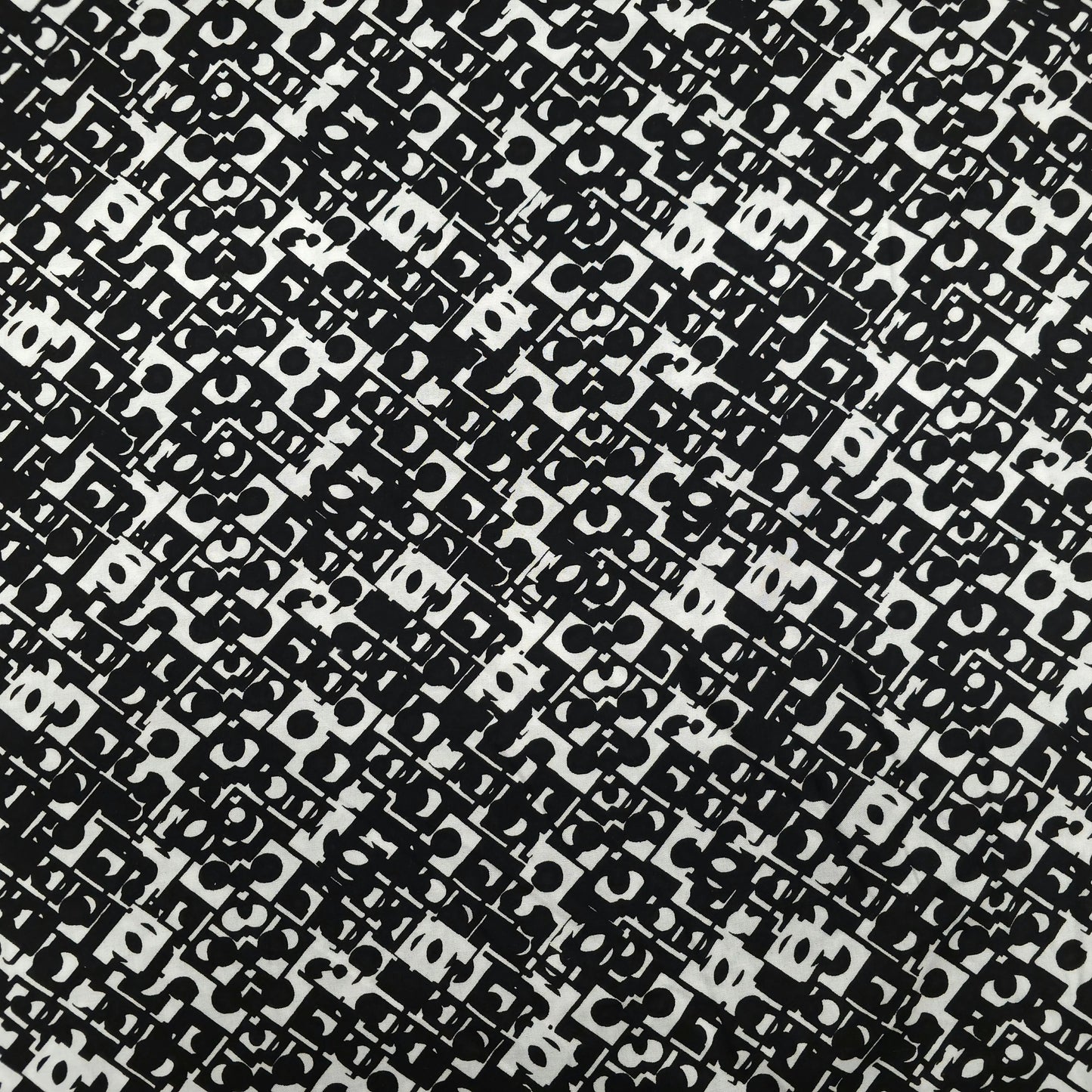 Viskosestoff mit geometrische Muster CSM-STOFFE