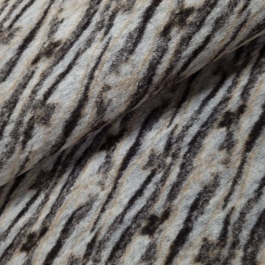 Wollstoff Tierfellmuster