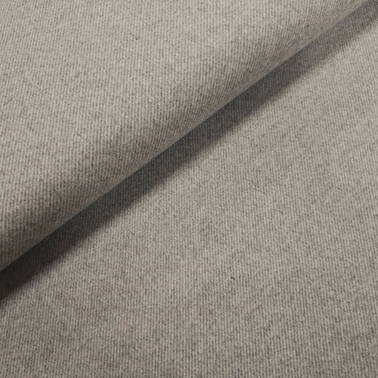 Wollstoff Silvarro uni grau CSM-STOFFE