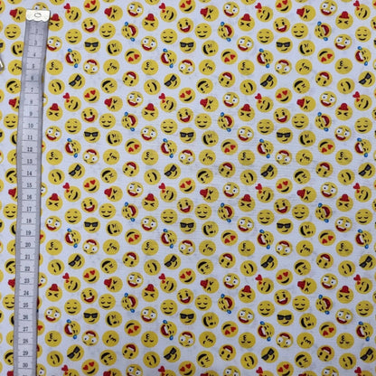 Baumwolle Popeline Emojis 4