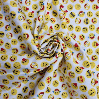 Baumwolle Popeline Emojis