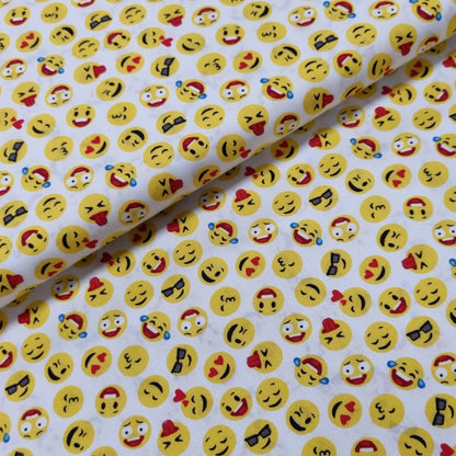Baumwolle Popeline Emojis 2
