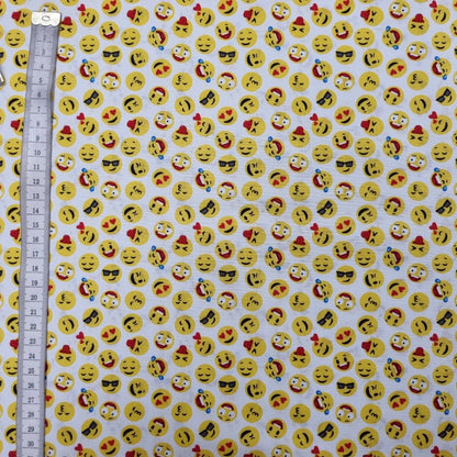 Baumwolle Popeline Emojis 4