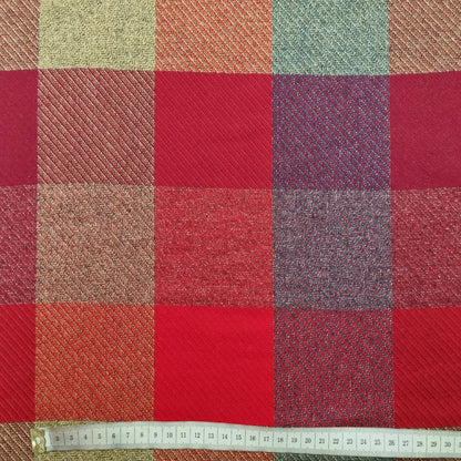 Baumwollstoff bunt kariert CSM-STOFFE