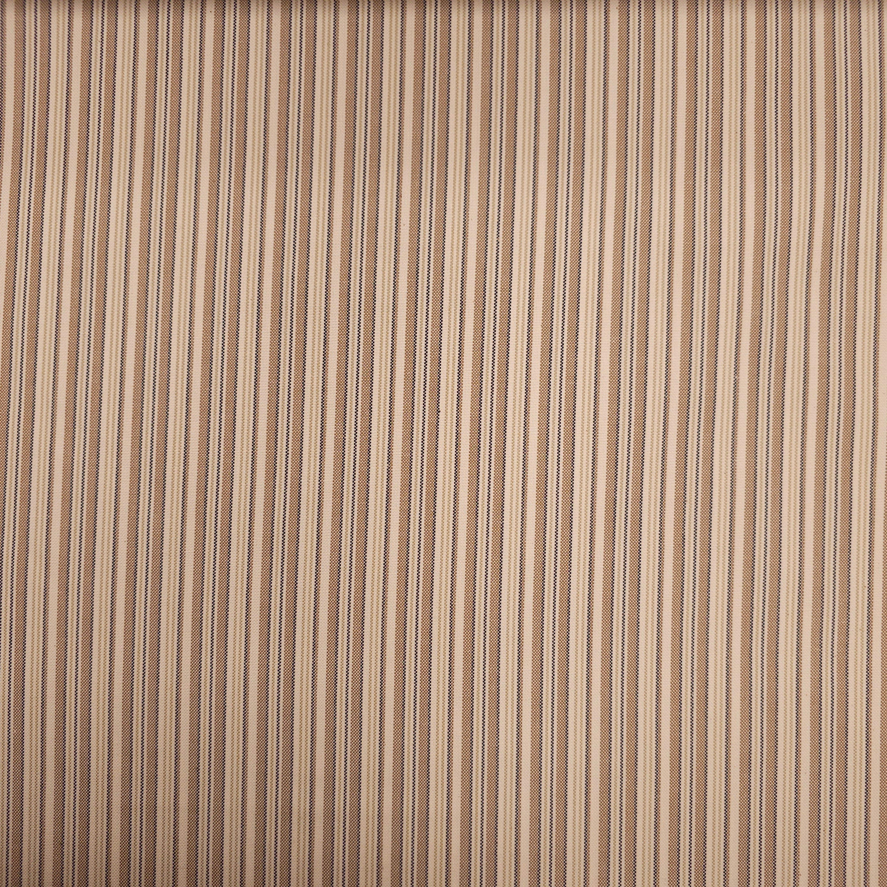 Baumwollstoff gestreift beige CSM-STOFFE