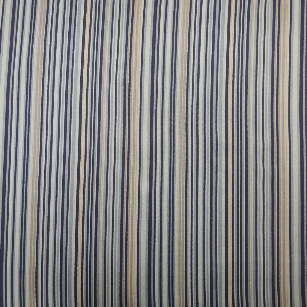 Baumwollstoff gestreift blau CSM-STOFFE