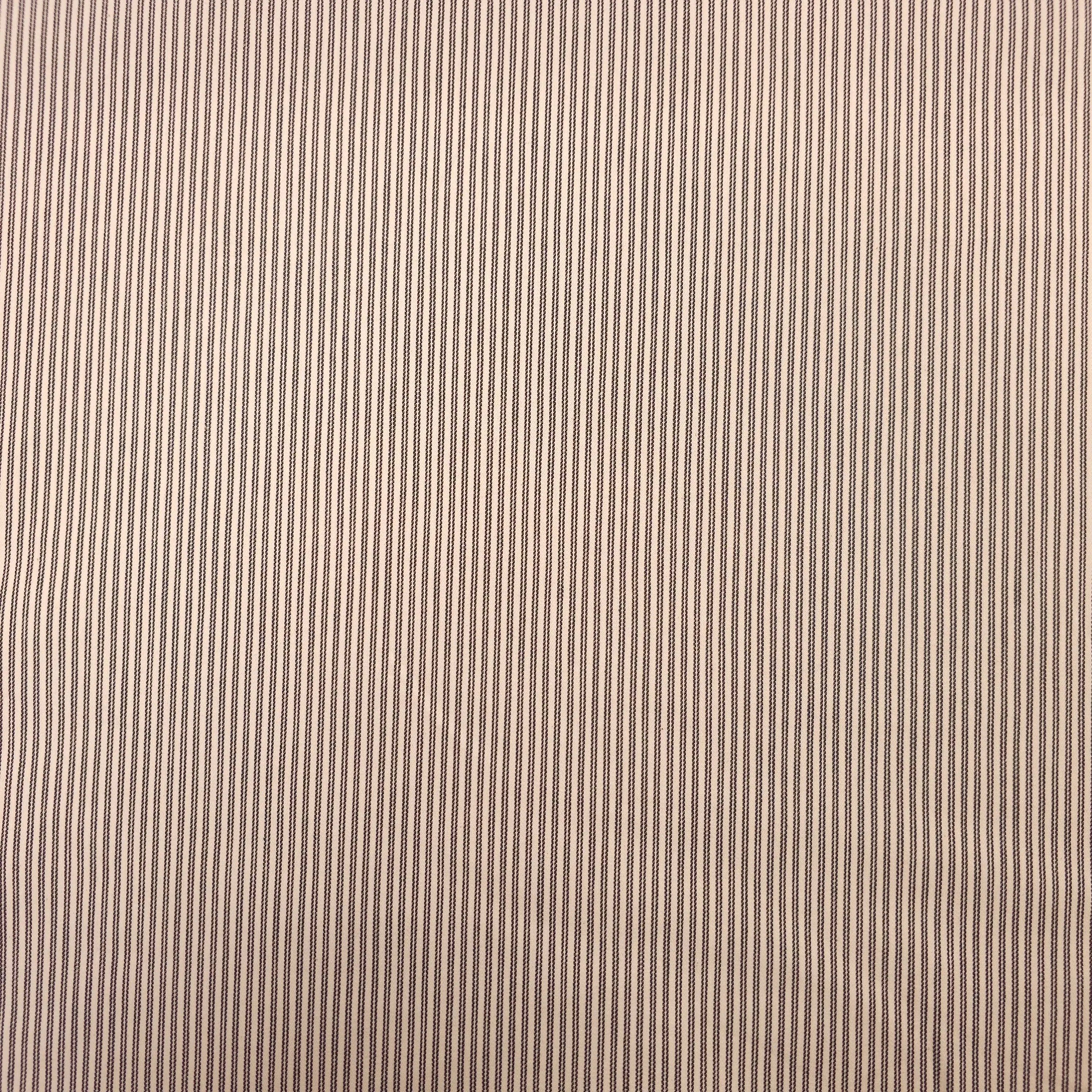 Baumwollstoff gestreift schwarz/creme CSM-STOFFE
